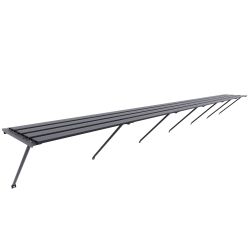 Royal Well kweektafel voor tuinkas Kate 4 - zwart