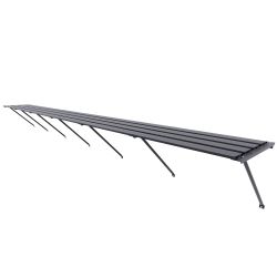 Royal Well kweektafel voor tuinkas Kate 4 - zwart