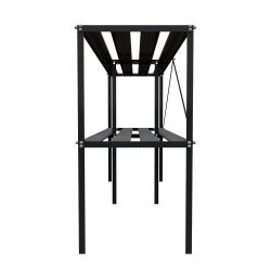 Royal Well kweektafel vrijstaand 165x45x90 cm - zwart