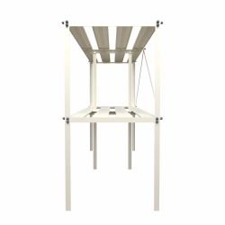 Royal Well kweektafel vrijstaand 165x45x90 cm - wit