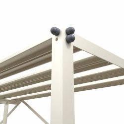 Royal Well kweektafel vrijstaand 165x45x90 cm - wit