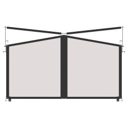 Royal Well Parsley Planter large broeikas 80x120x46cm - zwart