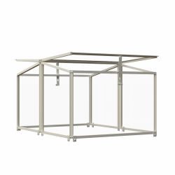 Royal Well Parsley Planter small broeikas 60x80x46cm - wit