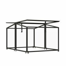Royal Well Parsley Planter small broeikas 60x80x46cm - groengrijs