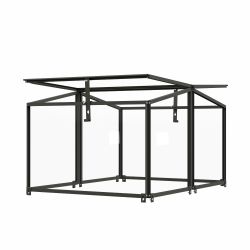Royal Well Parsley Planter small broeikas 60x80x46cm - groengrijs
