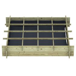 Royal Well Wild Celery planter 120x120x20cm - geimpregneerd grenen
