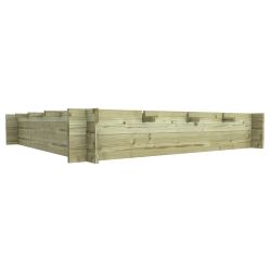 Royal Well Wild Celery planter 120x120x20cm - geimpregneerd grenen
