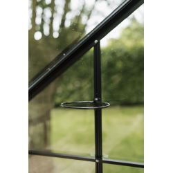 Royal Well set van 4 pothouders voor tuinkas - zwart
