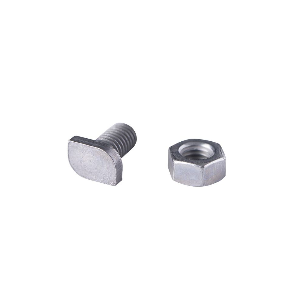 Royal Well hamerkopbouten en moeren aluminium (set van 20 stuks)