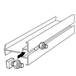 Royal Well hamerkopbouten en moeren RVS (set van 10 stuks)