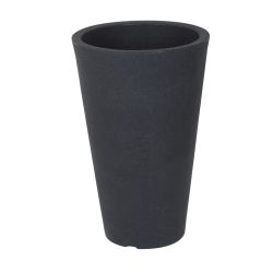 4gardenz Stone pilaar ronde planetenbak 35x55cm - steengrijs
