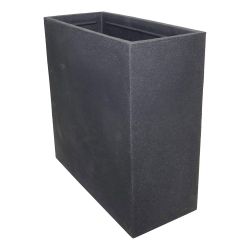 4gardenz Stone rechthoekige plantenbak 60x60x26cm - steengrijs