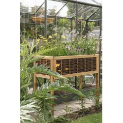 Royal Well Daisy kweektafel vrijstaand 80x110x40 cm - hout