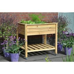 Royal Well Verrijdbare kweektafel - Planter-on-wheels