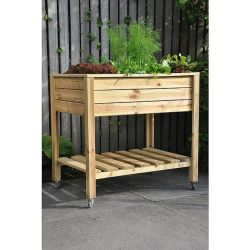 Royal Well Verrijdbare kweektafel - Planter-on-wheels